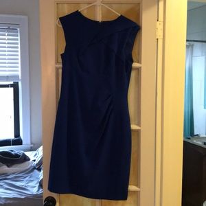 Royal blue dress